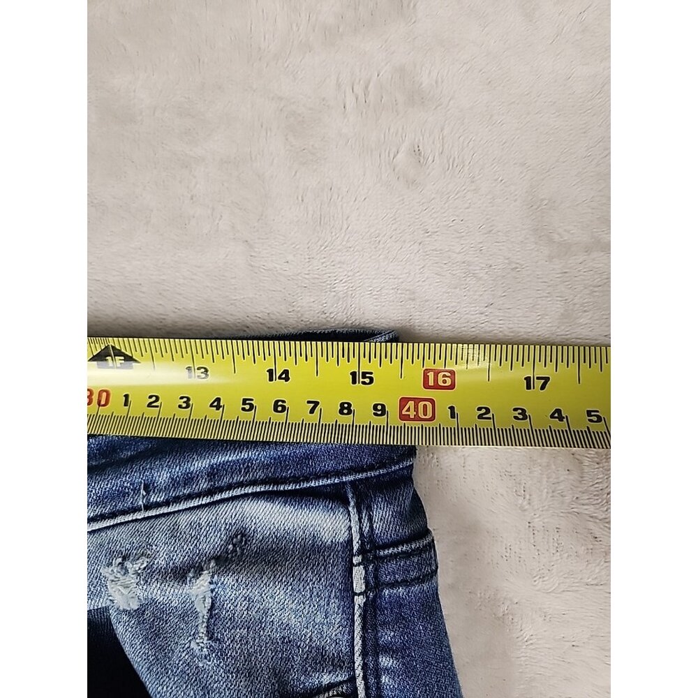Judy Blue Jeans Womens 11/30 Blue Skinny Fit Medium Wash Stretch Denim Fit 31x23 - Picture 12 of 13